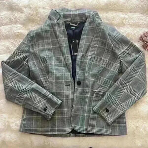 NWT Premise Studio Women’s Plaid Work Blazer